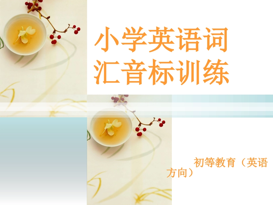 根据单词写音标_第1页