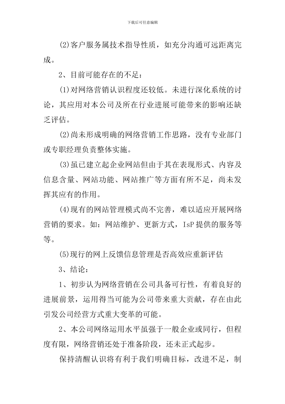 公司网络营销策划方案_第2页