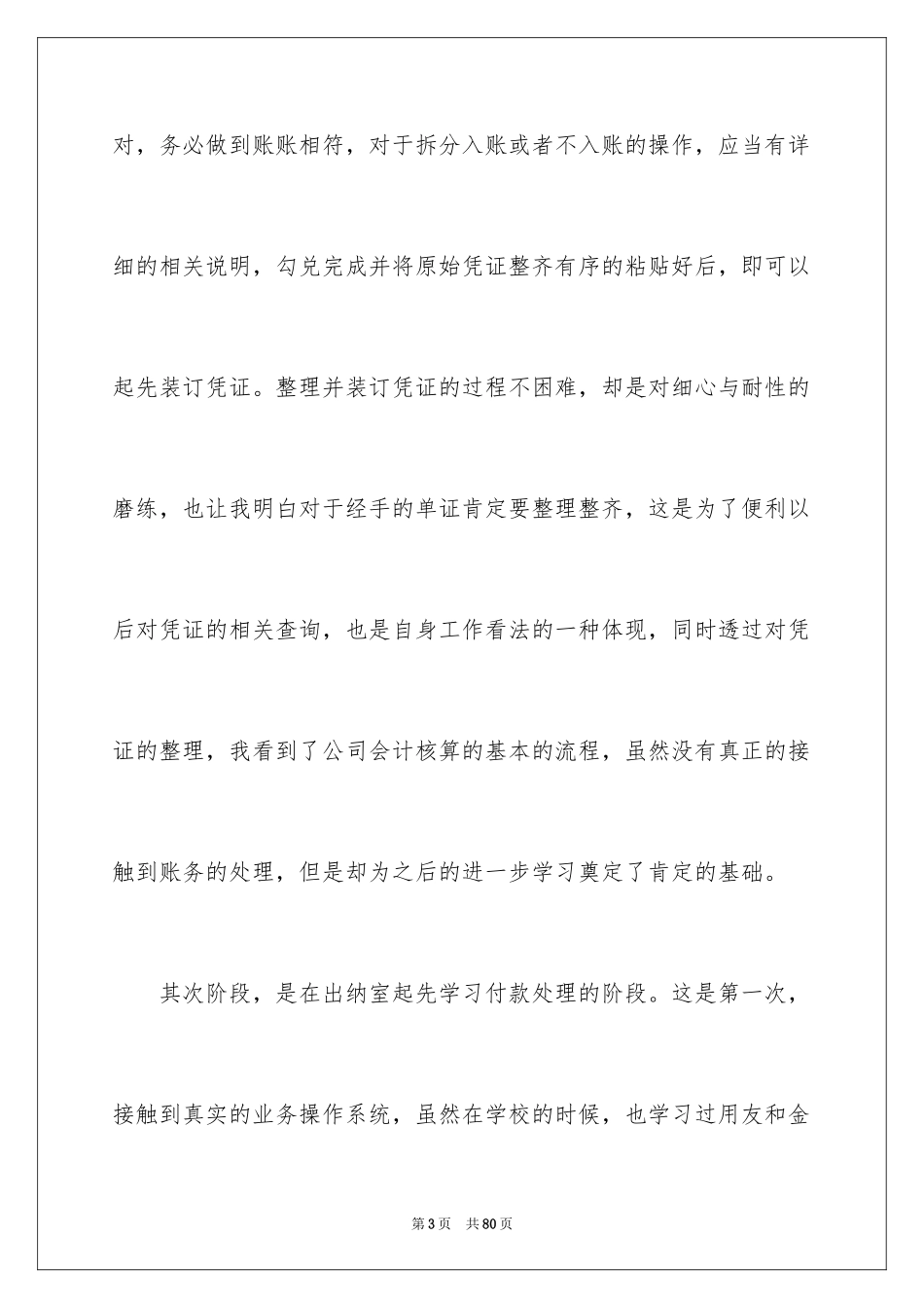 2024出纳转正工作总结_7_第3页