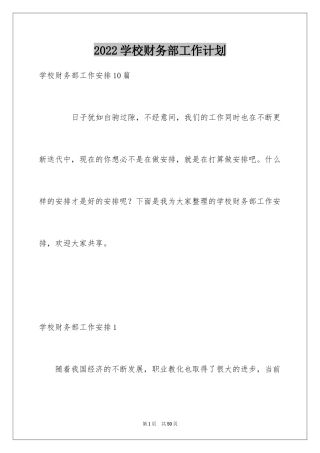 2024学校财务部工作计划_9