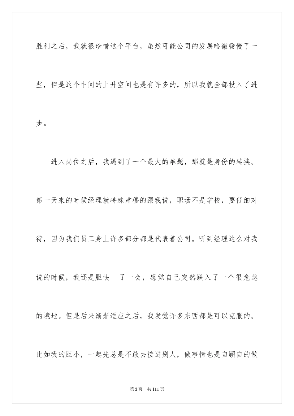 2024学生顶岗实习总结_9_第3页