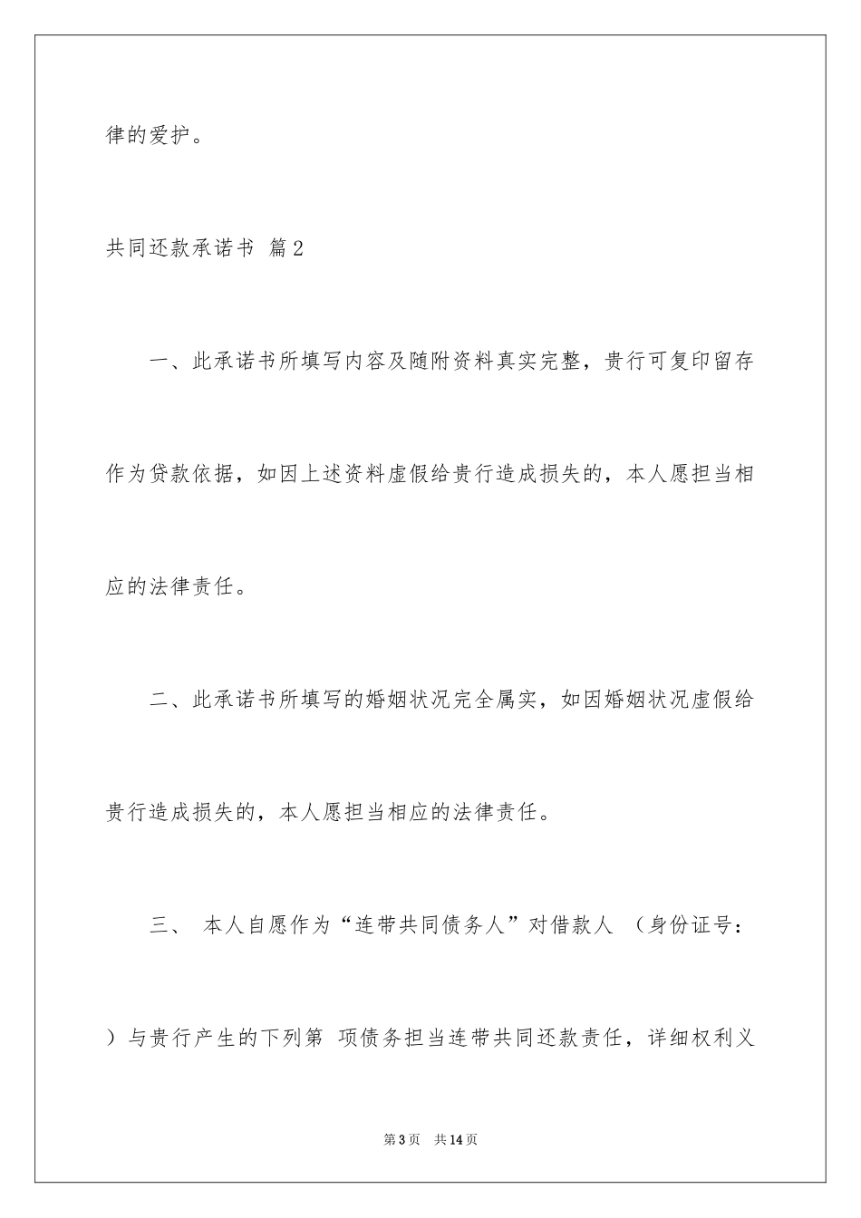 2024共同还款承诺书_45_第3页