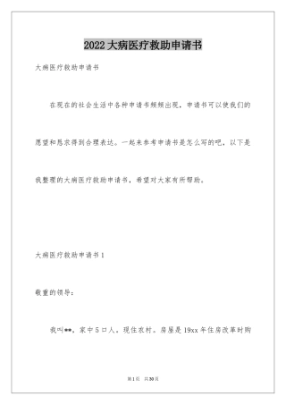 2024大病医疗救助申请书_3
