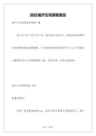 2024地产公司辞职报告_13