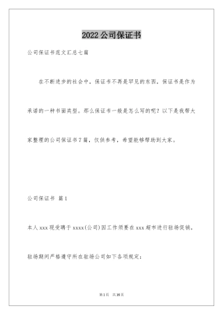 2024公司保证书_5