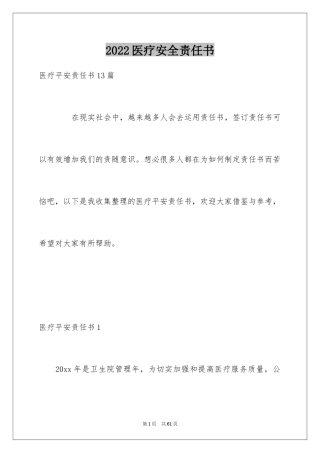 2024医疗安全责任书_3