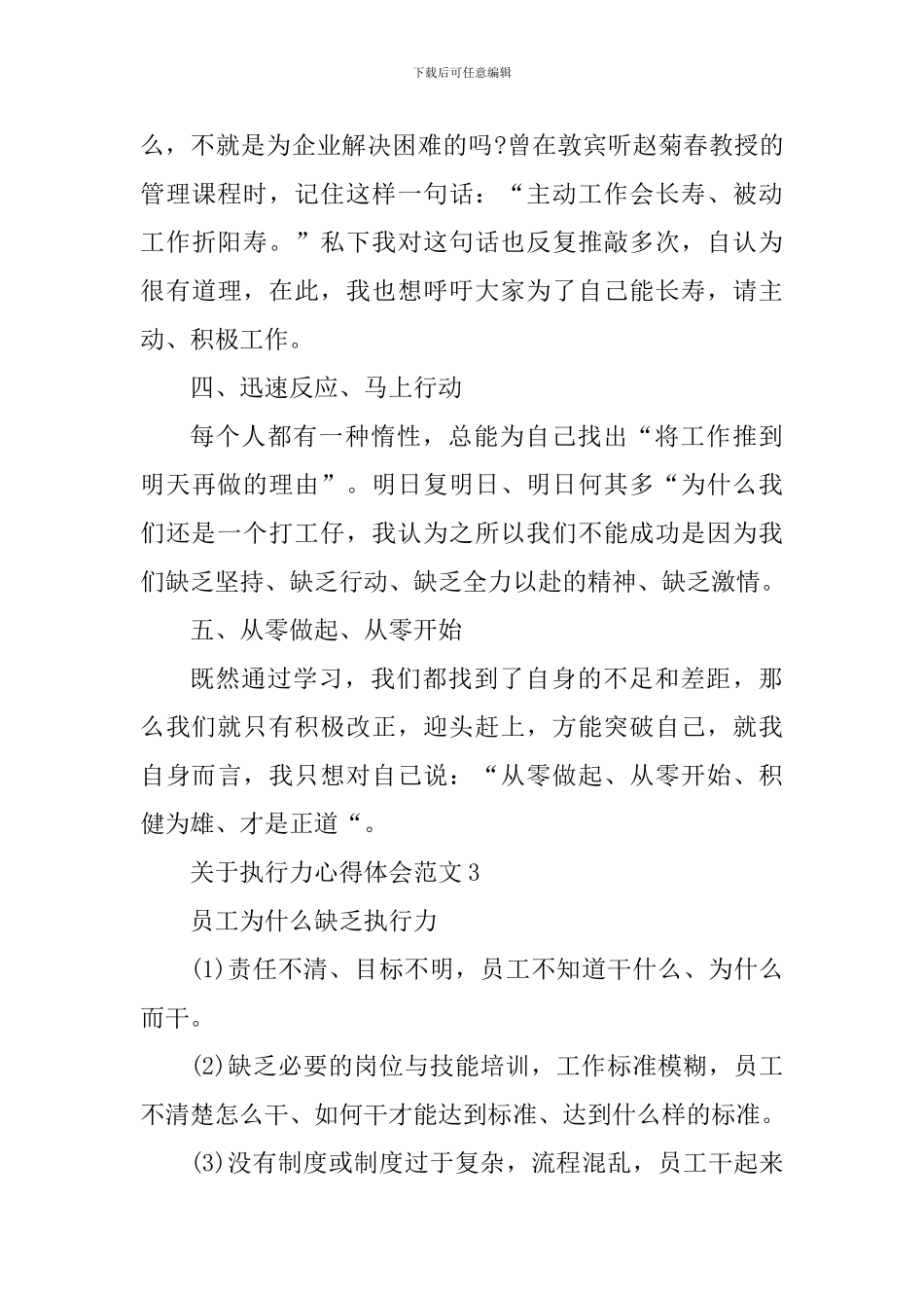 关于执行力心得体会_第3页