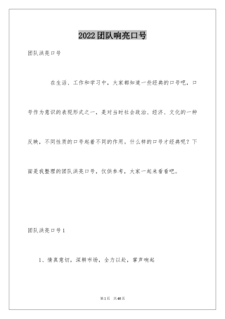 2024团队响亮口号_1