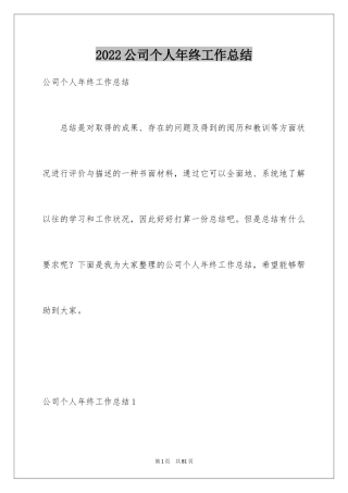 2024公司个人年终工作总结_11