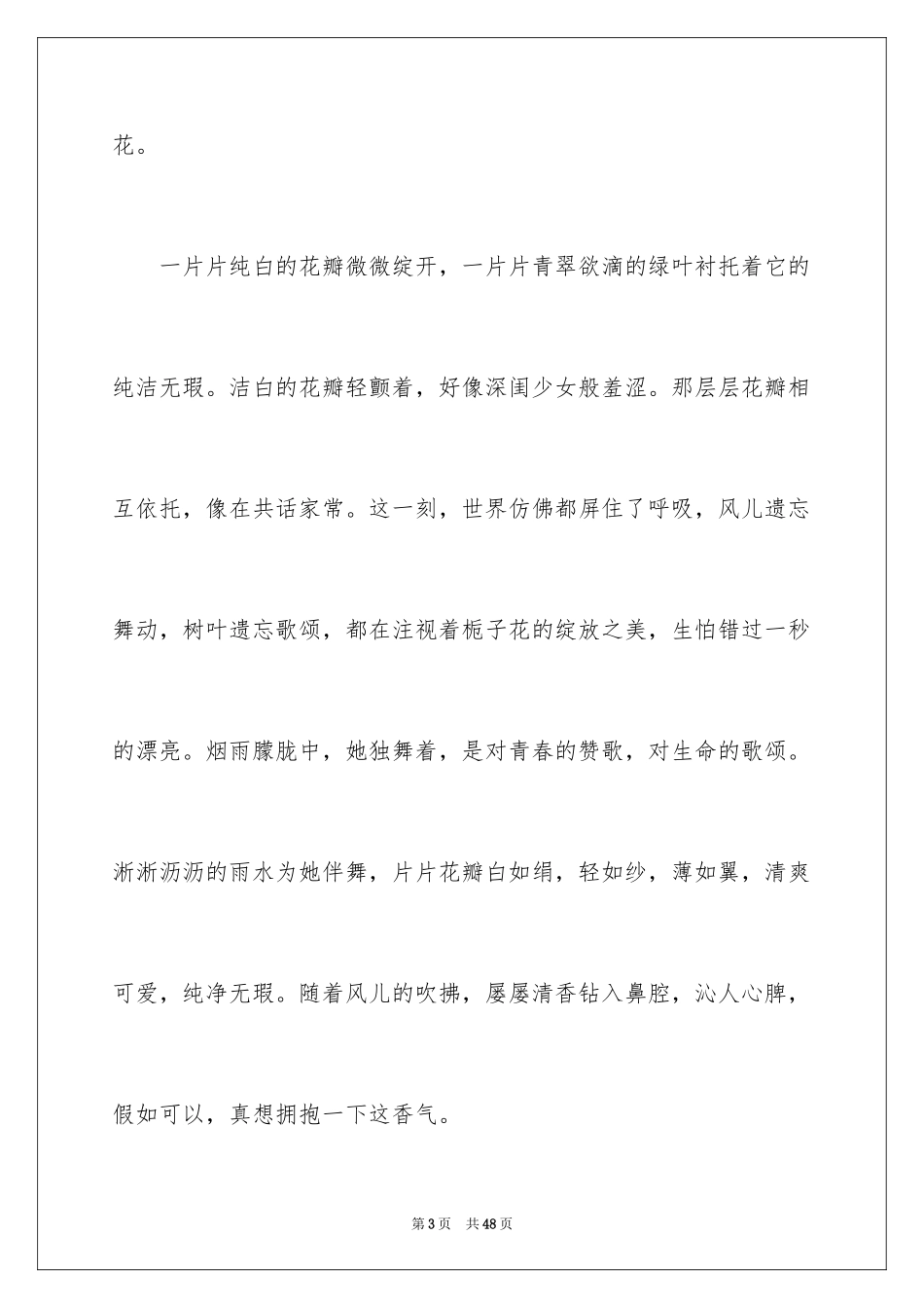 2024因为你我的青春与世界温暖相拥作文_13_第3页