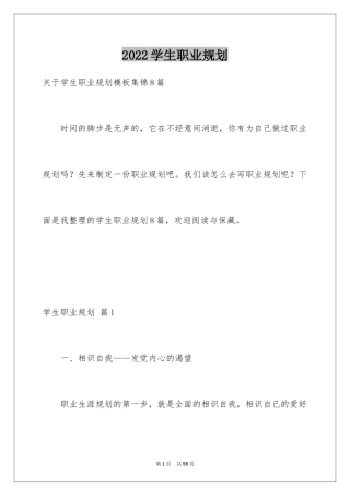 2024学生职业规划_125