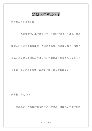 2024大年初二作文_134