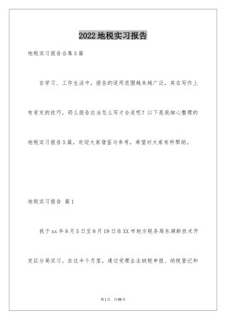 2024地税实习报告_1