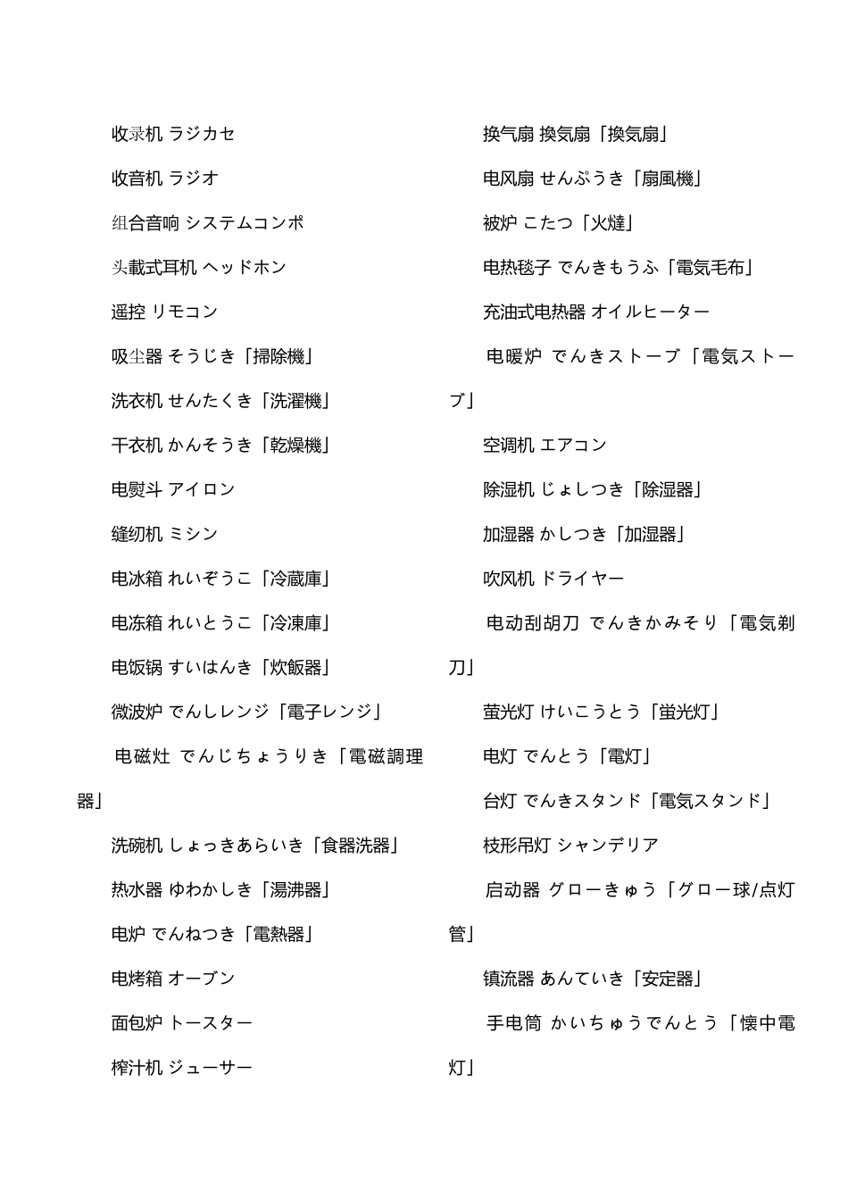 办公用品日语单词_第3页