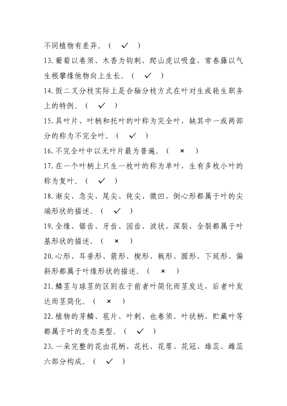 初级绿化工试题题库_第2页