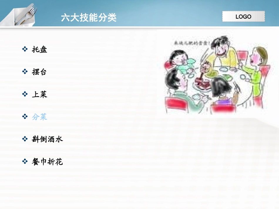 六大技能之分菜_第2页