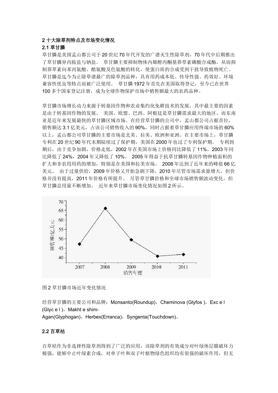 全球十大除草剂市场与展望_第2页
