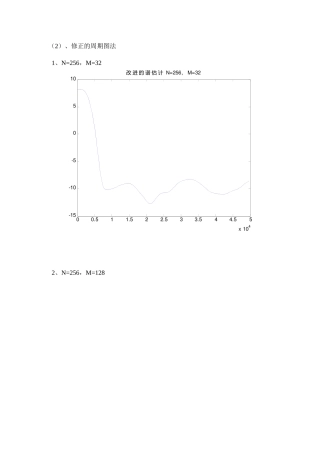 修正的周期图法