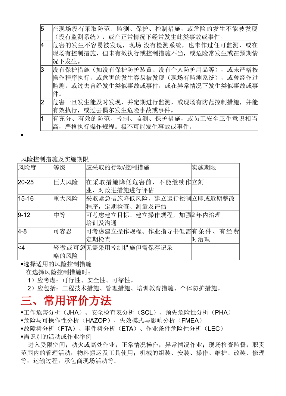 作业活动、工作危害性识别方法_第3页
