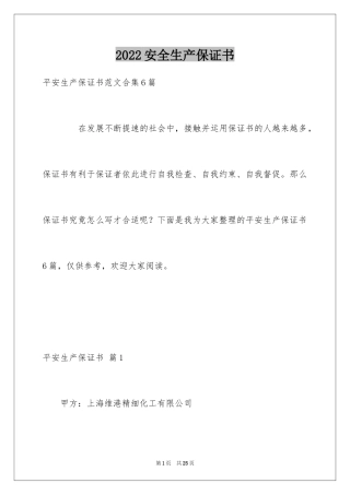 2024安全生产保证书_101