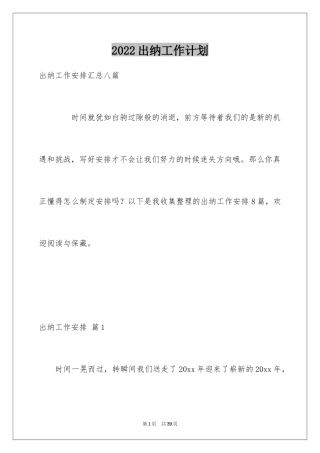 2024出纳工作计划_33