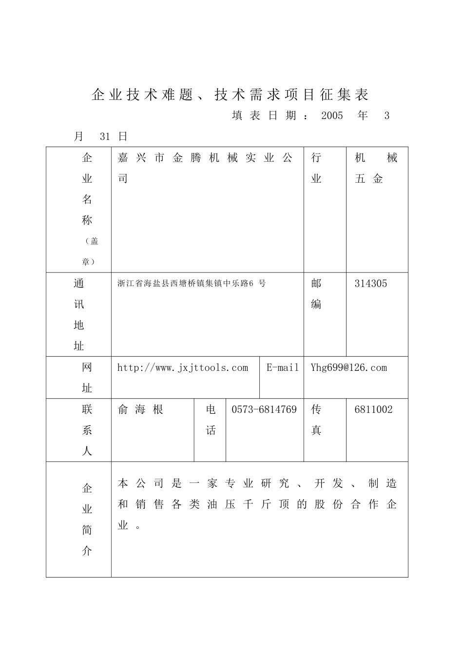 企业技术难题_第1页