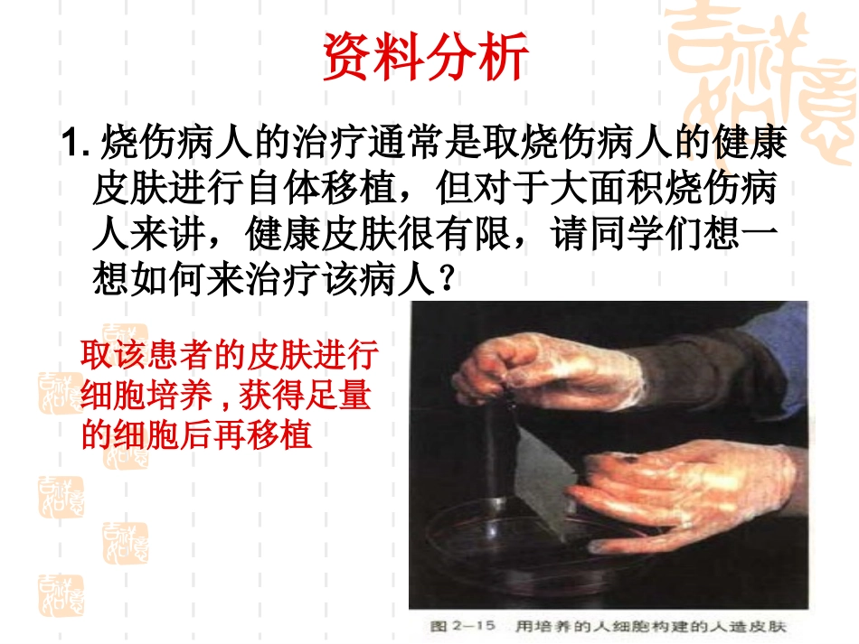 人教版教学课件动物细胞培养和核移植技术2_第1页