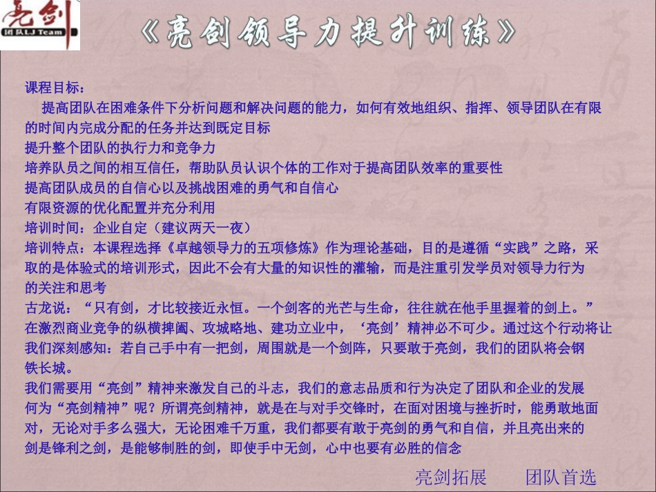亮剑拓展团队2011经典课程资料(1)_第3页