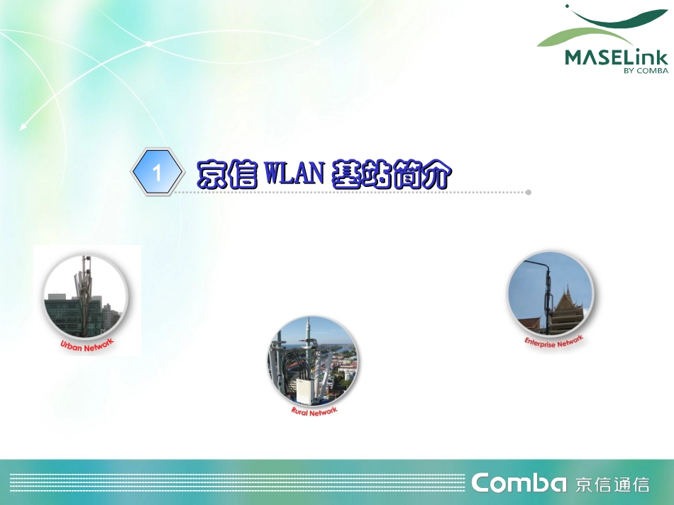 京信Ⅱ型WLAN基站解决方案_第3页