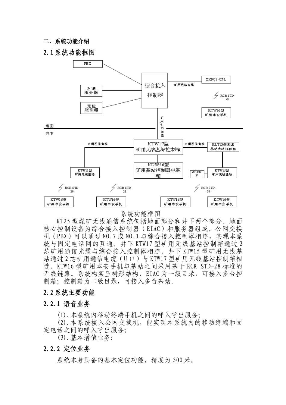 井下通信联络系统规划方案_第3页