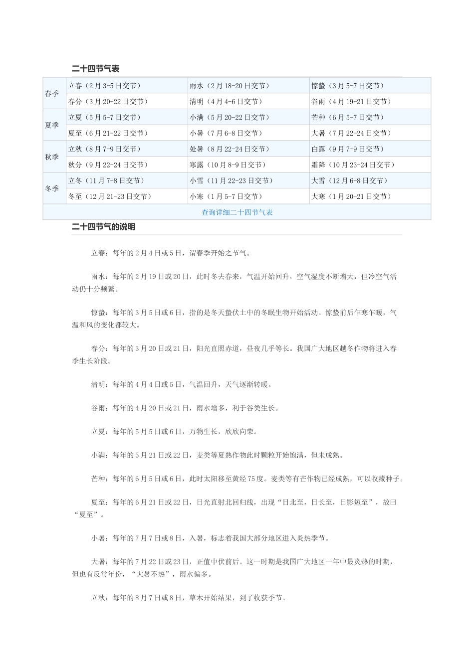 二十四节气表_第1页