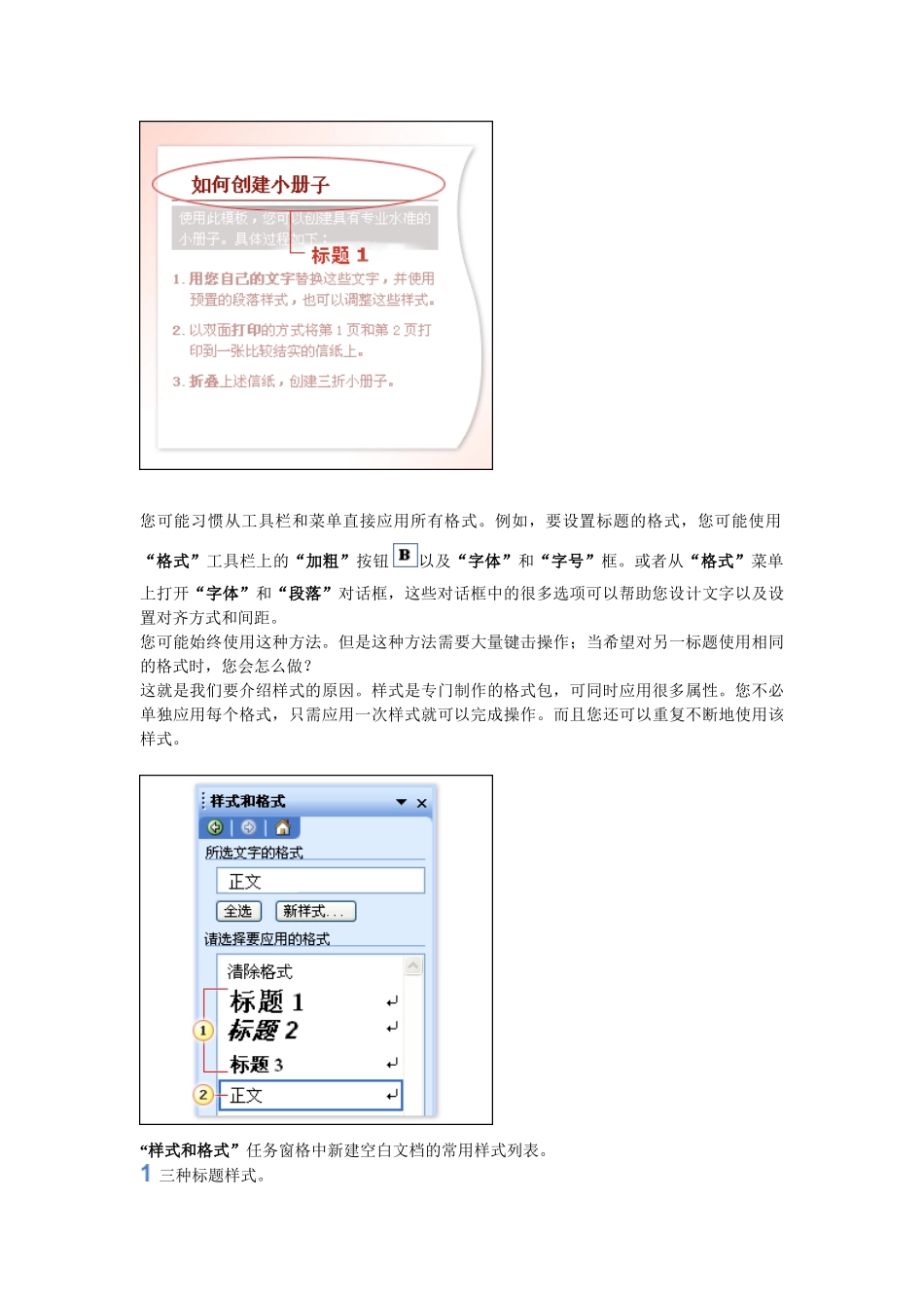 了解 Microsoft Word 中的样式_第2页