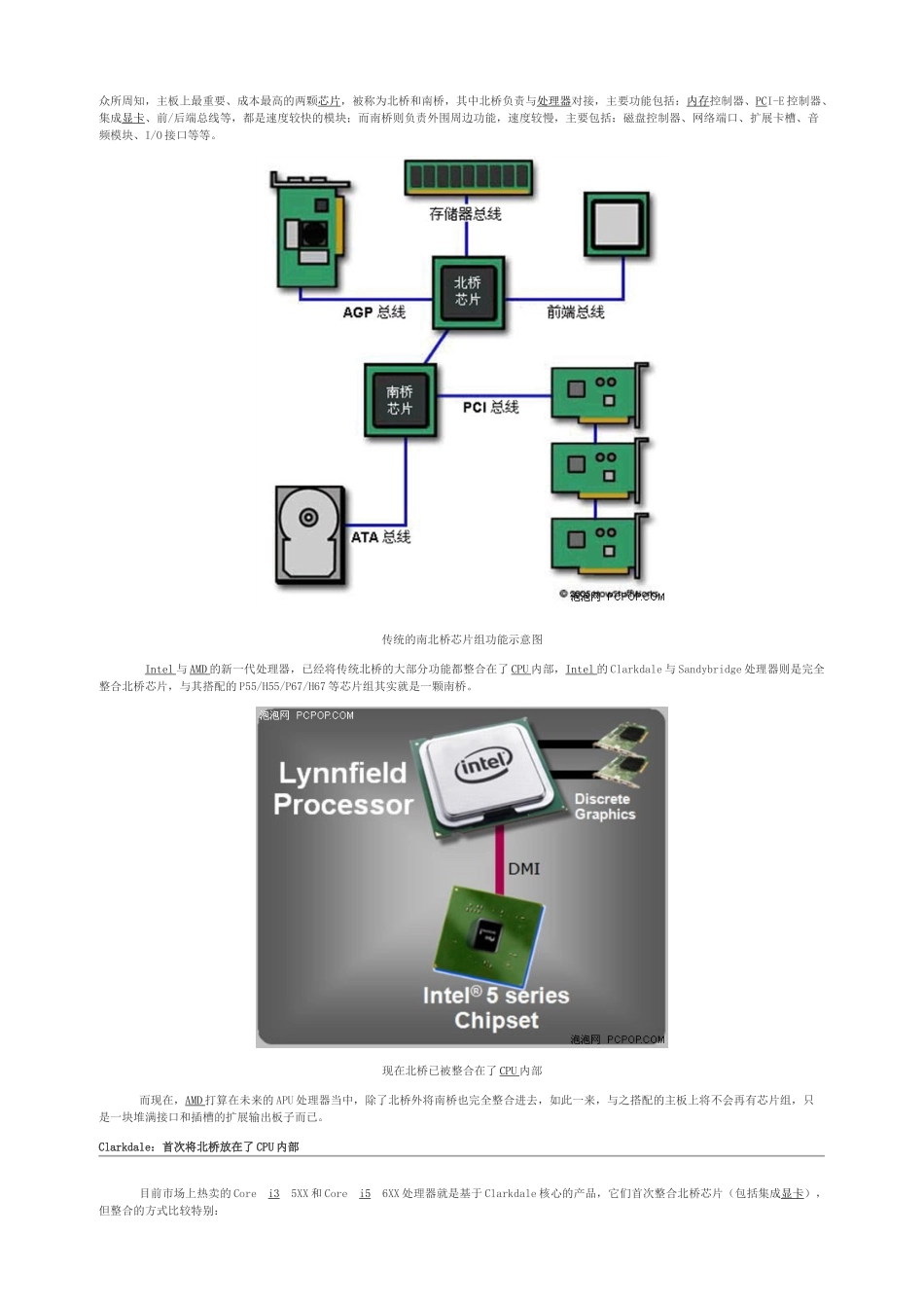 主板上还剩啥？CPU整合GPU北桥南桥_第1页