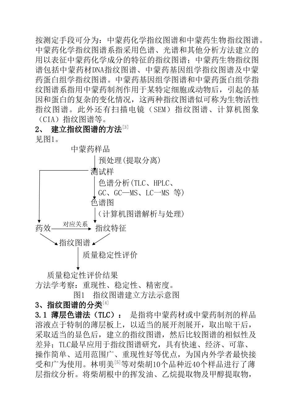 中蒙药制剂指纹图谱建立和辨认的方法和步骤_第2页