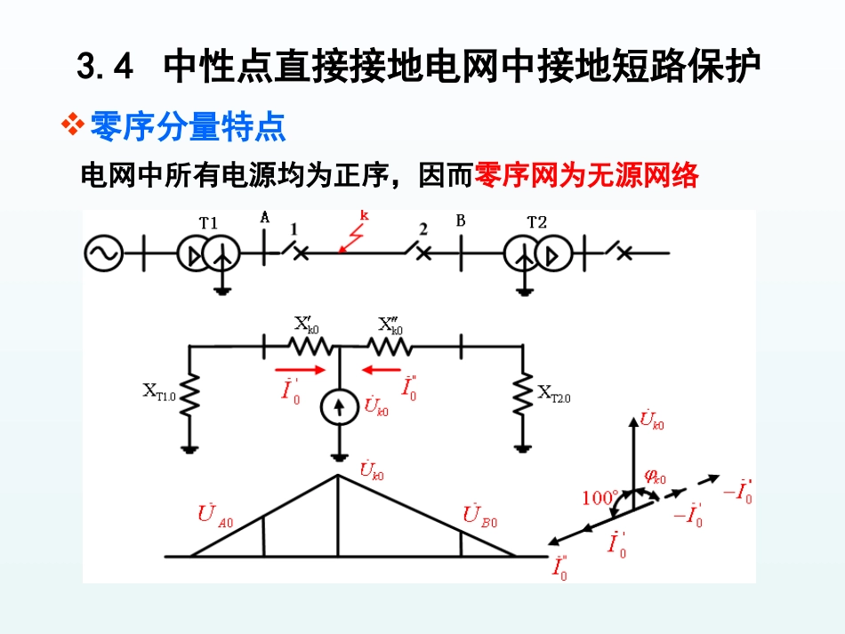 中性点直接接地电网中接地短路保护_第3页