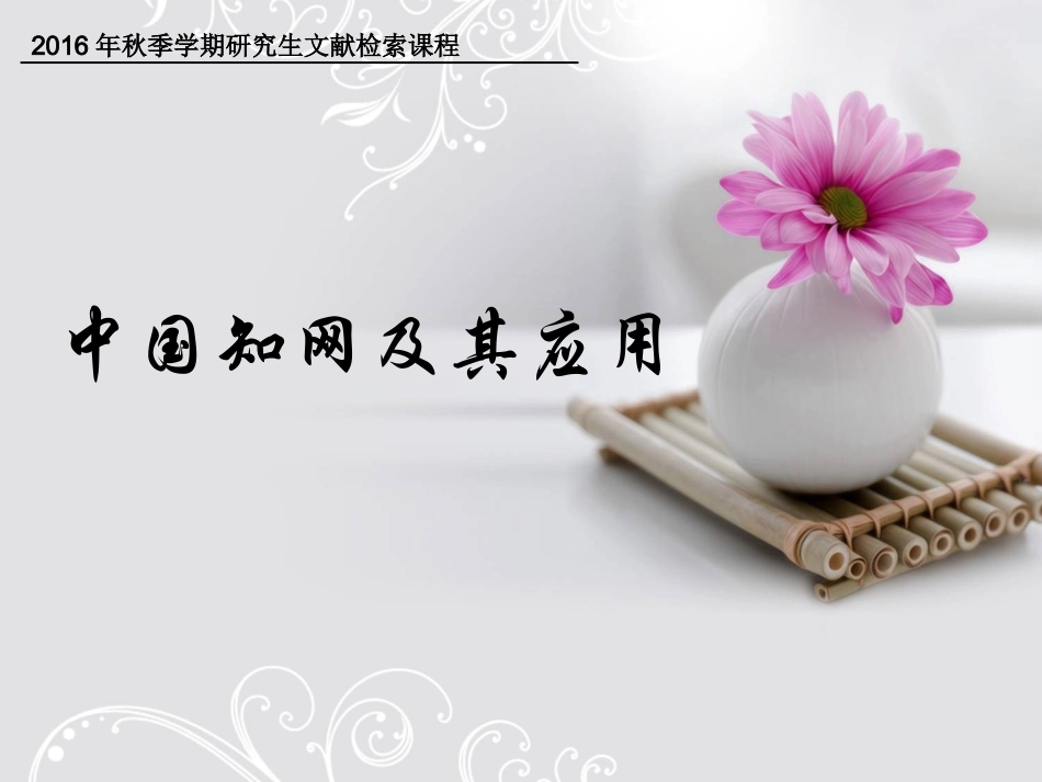 中国知网及其应用_第1页