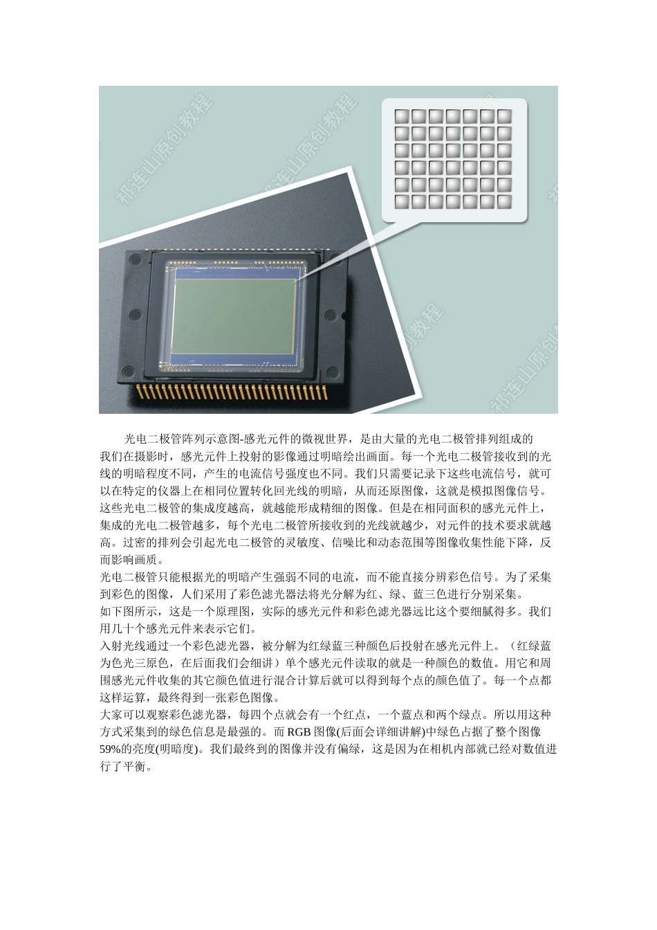 中国数码摄影与后期处理教程—数码相机的感光元件、内部处理及存储_第3页