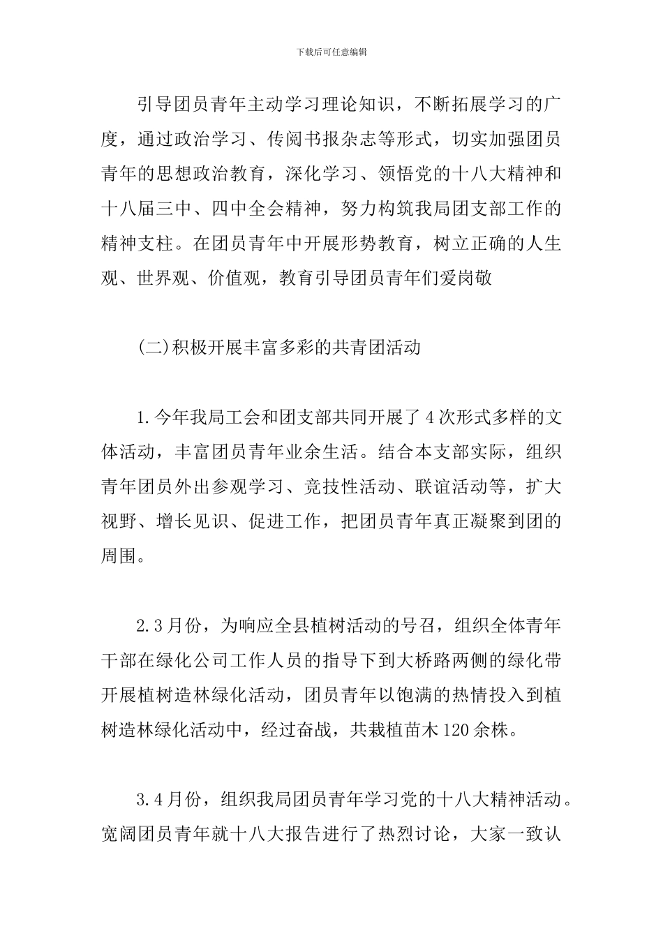 2024年度共青团工作总结_第2页