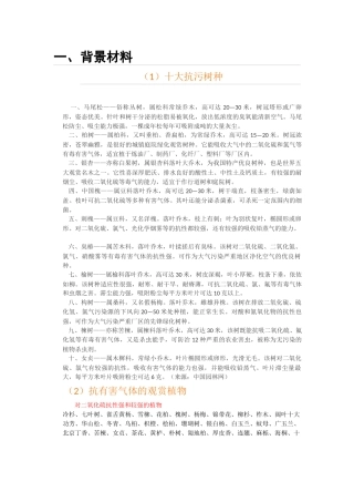 中华广场抗污染乔木