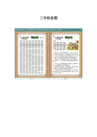 三字经挂图,国学文化挂图,国学经典挂图,企业文化挂图,校园文化挂图