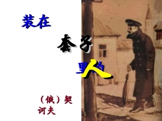 《装在套子里的人》课件