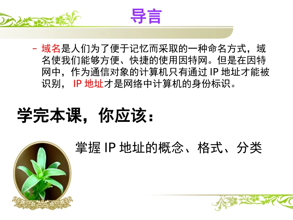《网络技术应用》_IP地址及其管理_第3页