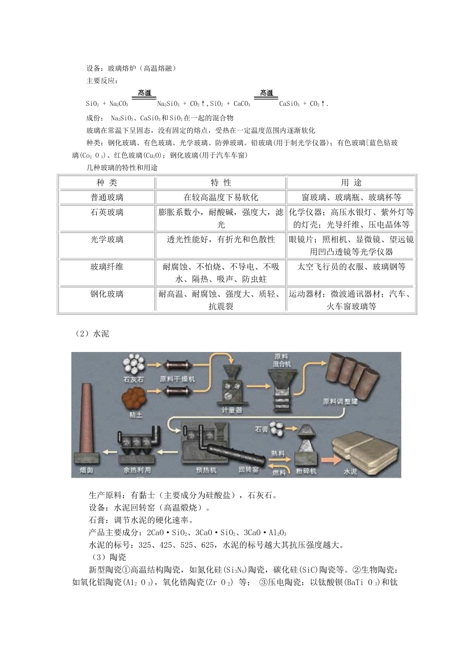 《硅酸及硅酸盐》同步学习指导_第2页