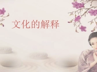 《文化的解释》