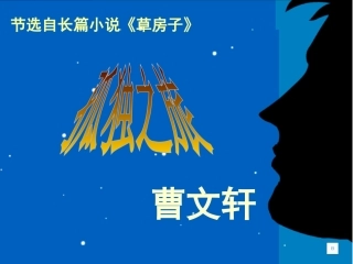 《孤独之旅》优质课