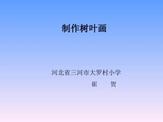 杨树叶四季变化