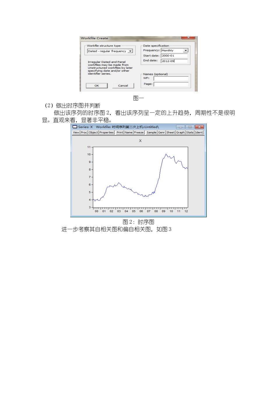 时间序列上机实验-ARIMA模型的建立(季节乘积模型)_第2页