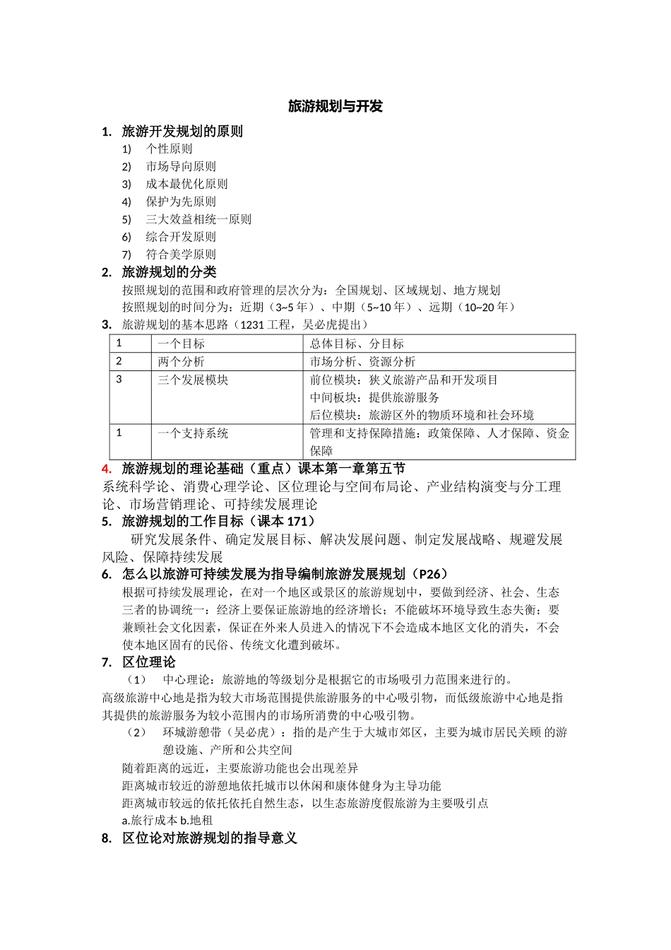 旅游规划与开发_第1页