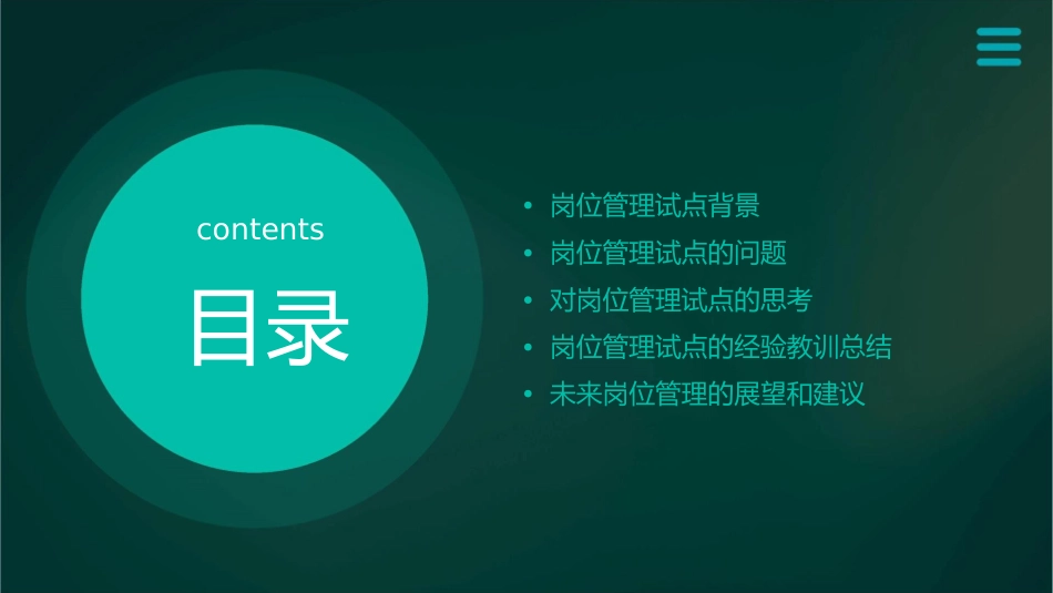 岗位管理试点的问题与思考课件_第2页
