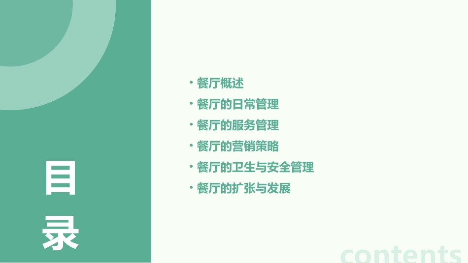 餐厅管理基础知识课件_第2页